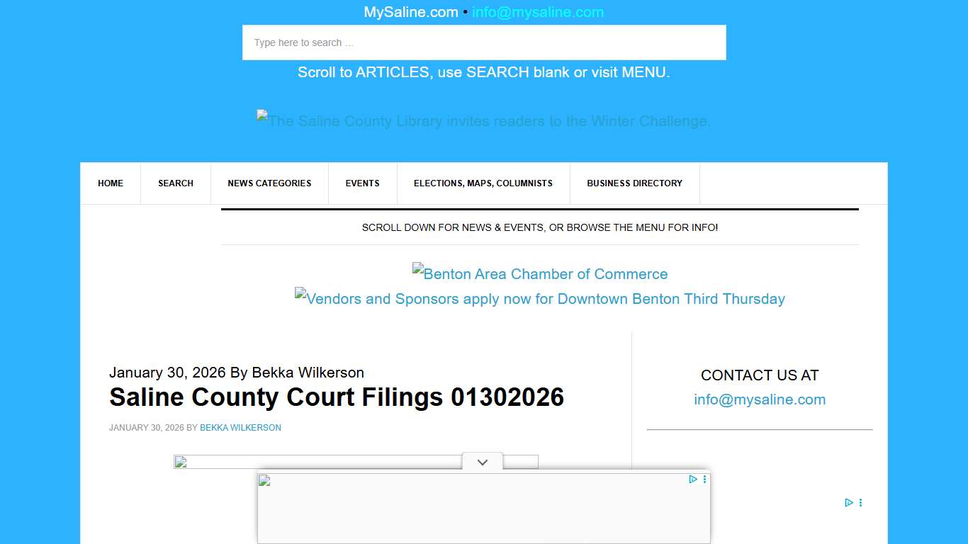 Saline County Court Filings 01302026 - MySaline